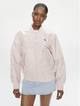 Calvin Klein Jeans Calvin Klein Jeans Bomber striukė J20J223034 Rožinė Relaxed Fit