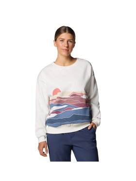 Columbia Columbia Bluza 208605 Biały Regular Fit
