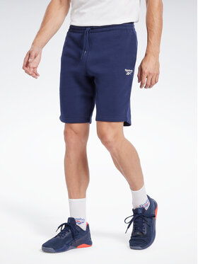 Reebok Reebok Pantaloncini sportivi Reebok Identity Fleece Shorts HZ8799 Blu