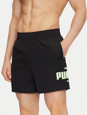 Puma Puma Pantaloni scurți sport Ess Logo Lab 684672 Negru Regular Fit