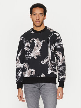 Versace Jeans Couture Versace Jeans Couture Суитшърт 78GAI3R0 Черен Regular Fit