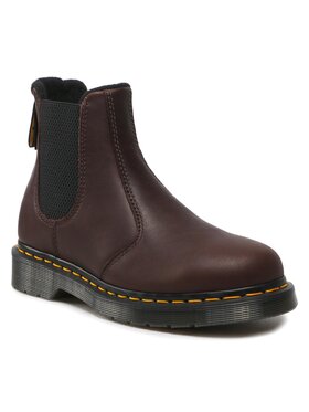 Dr. Martens Gležnjarji Chelsea 2976 27821201 Bordo Rdeča