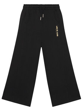 Calvin Klein Jeans Calvin Klein Jeans Spodnie dresowe Glitter Aw IG0IG03097 Czarny Wide Leg