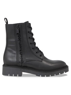 Calvin Klein Jeans Calvin Klein Jeans Черевики туристичні Combat Mid Laceup Boot Wn YW0YW01255 Чорний