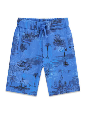 Guess Guess Sporta šorti L6GD09 KA6R4 Zils Regular Fit