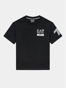 EA7 Emporio Armani EA7 Emporio Armani T-Shirt 6RBT60 BJ7CZ 1200 Czarny Regular Fit