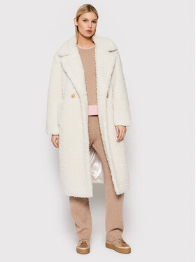 Ugg Ugg Báránybőr kabát Gertrude 1120631 Ekru Regular Fit