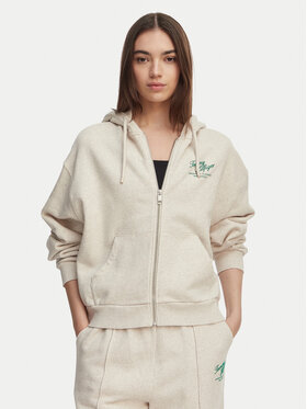 Tommy Hilfiger Tommy Hilfiger Felpa Terry WW0WW47845 Crema Relaxed Fit