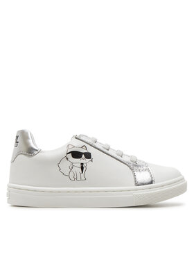 Karl Lagerfeld Kids Karl Lagerfeld Kids Sneakers Z30321 Alb