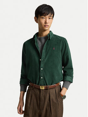 Polo Ralph Lauren Polo Ralph Lauren Hemd 710853123500 Dunkelgrün Custom Fit