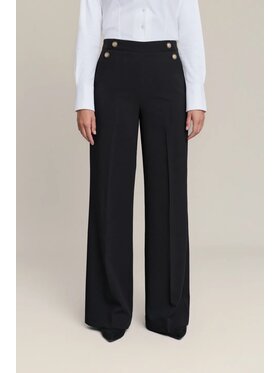 Lancerto Lancerto Spodnie materiałowe Cosmia SP073126000018 Czarny Wide Leg