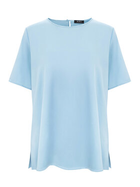 KMX Studio KMX Studio Bluzka 502580015 Niebieski Straight Fit