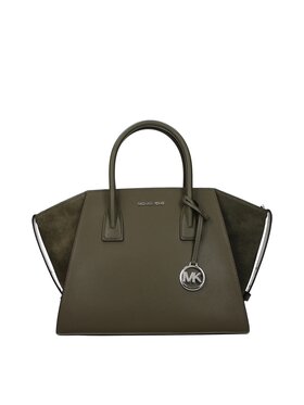Michael Kors Michael Kors Torebka Green Leather Hand Zielony