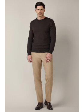 Lancerto Lancerto Spodnie materiałowe Artemio SP073225000012 Beżowy Slim Fit