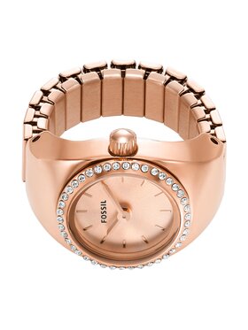 Fossil Fossil Zegarek Watch Ring ES5320 Różowy