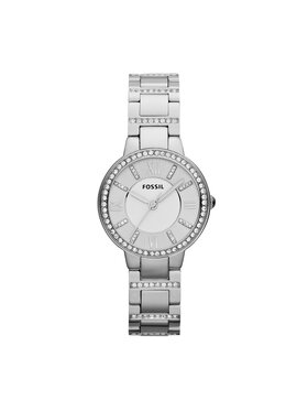 Fossil Fossil Ρολόι Virginia ES3282 Ασημί