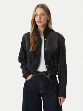 adidas adidas Džinsa jaka KD3918 Melns Regular Fit