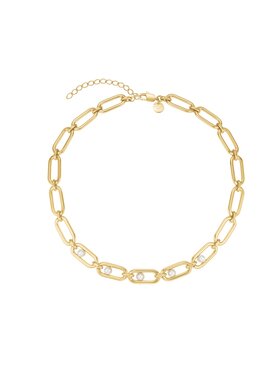 Rosefield Rosefield Naszyjnik MODERN PEARL Złoty