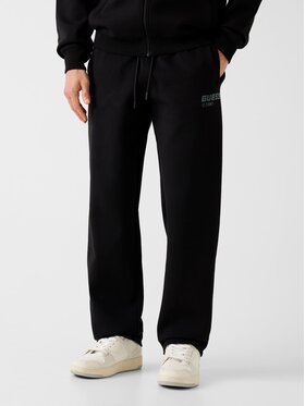 Guess Guess Spodnie materiałowe 180801 Czarny Regular Fit