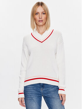 United Colors Of Benetton United Colors Of Benetton Sveter 1298E4013 Biela Regular Fit
