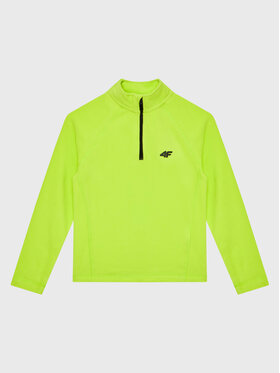 4F 4F Fleecejacke HJZ22-JBIMP001 Grün Regular Fit