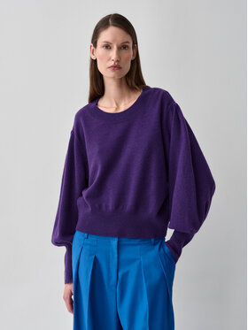 TATUUM TATUUM Sweter LILA B Fioletowy Fitted Fit