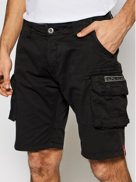 Alpha Industries Alpha Industries Medžiaginiai šortai Crew 176203 Juoda Slim Fit