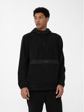 4F 4F Sweatshirt 4FAW23TFLEM137 Schwarz Regular Fit