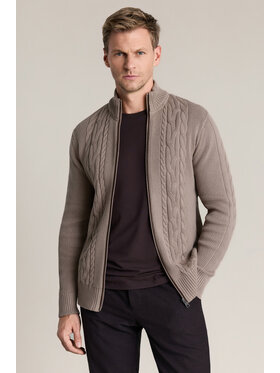 Lancerto Lancerto Sweter Jorund SW073226000081 Beżowy Regular Fit