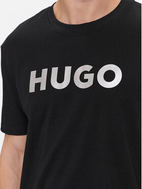 Hugo T-shirt Dulivio 50506996 Crna Regular Fit