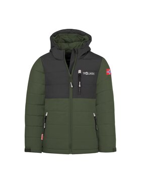 TROLLKIDS TROLLKIDS Kurtka zimowa 513-347 Zielony Regular Fit