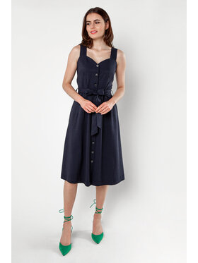 QUIOSQUE QUIOSQUE Sukienka codzienna TARTU DRESS Granatowy Regular Fit