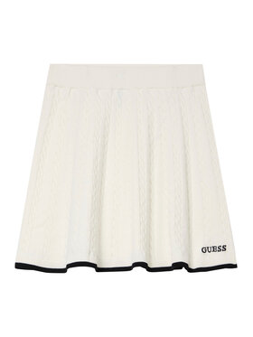 Guess Guess Spódnica J6RD22 Z4652 Écru Regular Fit