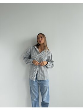 Le Songe Le Songe Koszula RINA Szary Oversize