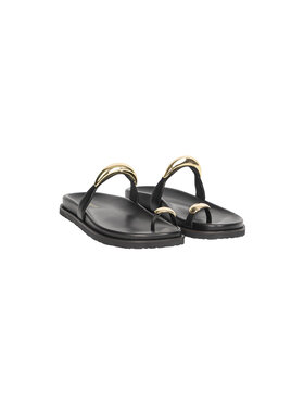 Deni Cler Milano Deni Cler Milano Klapki T-DC-B119-E2-77-90-1 Czarny