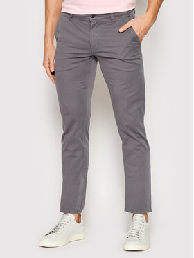 BOSS Boss Pantaloni chino Schino D 50470813 Grigio Slim Fit