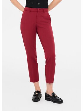 Liu Jo Liu Jo Pantaloni di tessuto MF5136TS22491650 Rosso Regular Fit