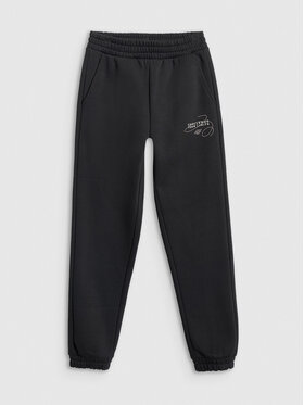 4F 4F Spodnie dresowe URBAN COMMUTER Czarny Regular Fit