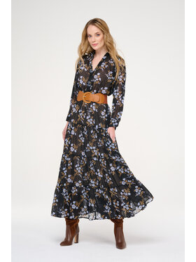 Castellani Castellani Sukienka codzienna Sukienka Diva Czarny Regular Fit