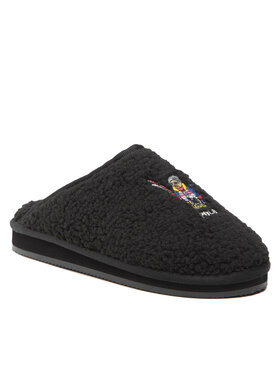 Polo Ralph Lauren Polo Ralph Lauren Пантофи Kayleigh Scuff II Bear RF103880 Черен