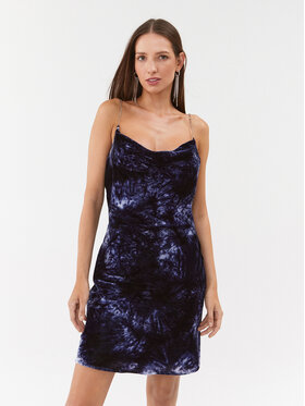 Guess Guess Kokteilinė suknelė Aklina W3BK86 WFR80 Violetinė Slim Fit