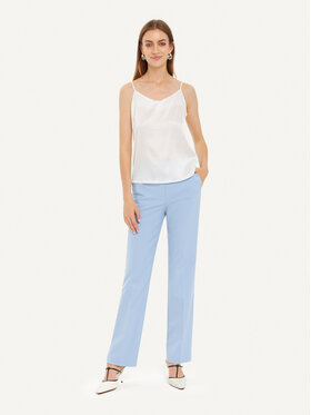 KMX Studio KMX Studio Bluzka 503370009 Écru Straight Fit