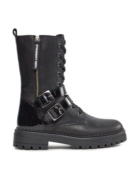 Karl Lagerfeld Kids Karl Lagerfeld Kids Čizme Z19112 S Crna