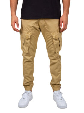 Alpha Industries Alpha Industries Spodnie materiałowe Spy 116203 Beżowy Slim Fit