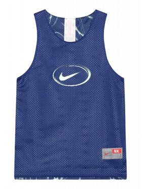 Nike Nike Podkoszulek fn8348-455 Niebieski Regular Fit
