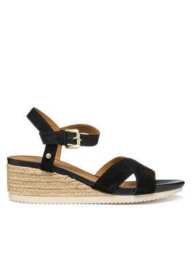 Geox Geox Espadrile D Ischia Corda D55HHB 00020 C9999 Negru