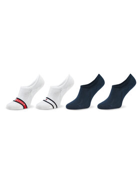 Tommy Hilfiger Tommy Hilfiger Set de 4 perechi de șosete joase pentru bărbați 701222194 Colorat