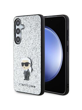 KARL LAGERFELD KARL LAGERFELD Etui na telefon S24 Plus Srebrny