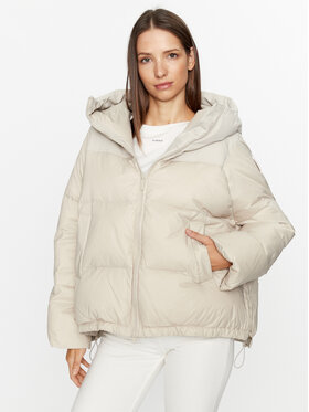 Bomboogie Bomboogie Пухено яке GW 7524 T NM3 Сив Relaxed Fit