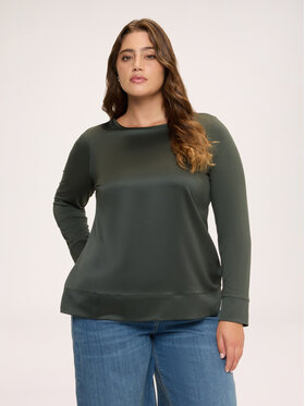 Fiorella Rubino Fiorella Rubino T-Shirt G0CWL009267N035 Zielony Boxy Fit